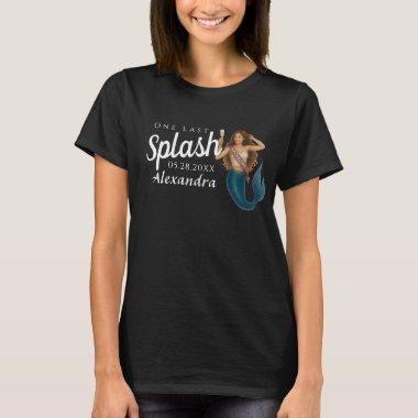 Personalized Name Mermaid Bachelorette T-Shirt