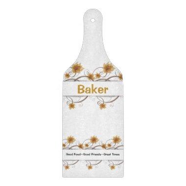 Personalized Paddle Cutting Board Template