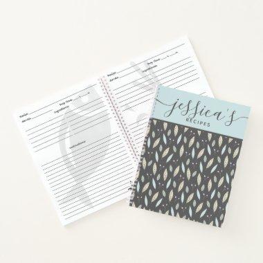 Personalized Recipe Spiral Notebook