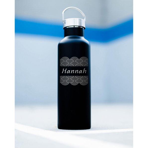 Personalized Swirls Gift - Insulated Bottles