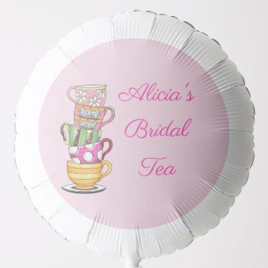 Personalized Tea Party  Party Balloon