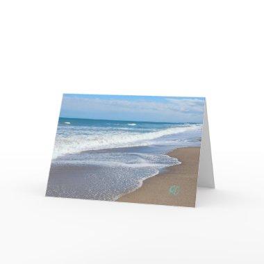 Personalized thank you  beach blank inside