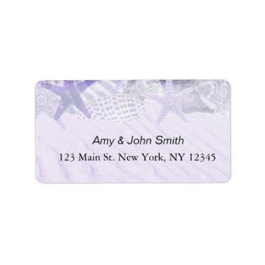 Personalized wedding address labels