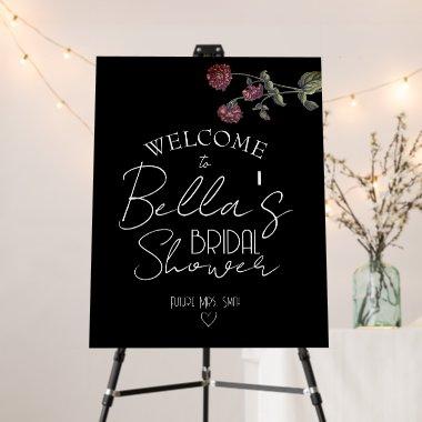 Personalized Wedding  Black Foam Board