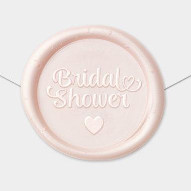 Personalized Wedding Bridal Shower Wax Seal Sticker