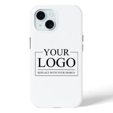 Personalized Wedding Custom Idea Add Logo iPhone 15 Case