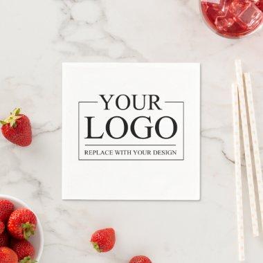 Personalized Wedding Custom Idea Add Logo Napkins