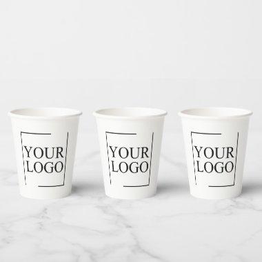 Personalized Wedding Custom Idea Add Logo Paper Cups
