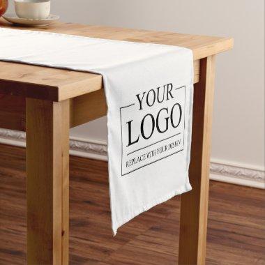 Personalized Wedding Custom Idea Add Logo Short Table Runner