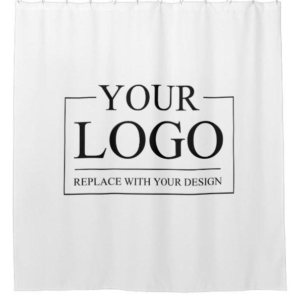 Personalized Wedding Custom Idea Add Logo Shower Curtain