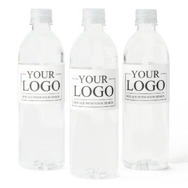 Personalized Wedding Custom Idea Add Logo Water Bottle Label