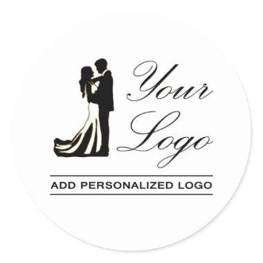 Personalized Wedding Custom Idea Add Your Design Classic Round Sticker