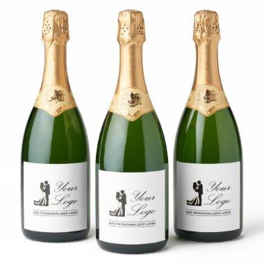 Personalized Wedding Custom Idea Add Your Design Sparkling Wine Label