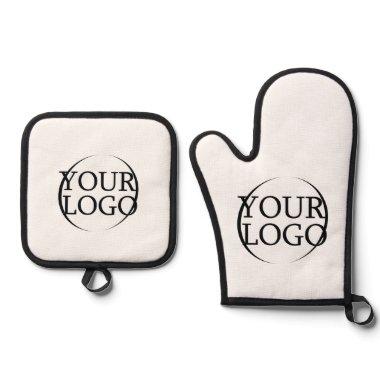 Personalized Wedding Custom Idea Create Your Own Oven Mitt & Pot Holder Set
