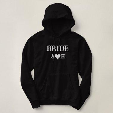 Personalized white Bride Sweatshirt