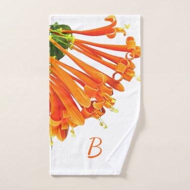 Personalized 'Wildflowers' Guest Towel