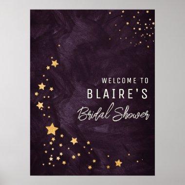 Personalized Written in the Stars Welcome Sign