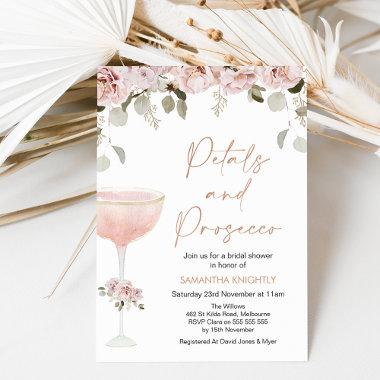 Petals and Prosecco Blush Floral  Inv
