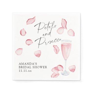 Petals and Prosecco  Napkins