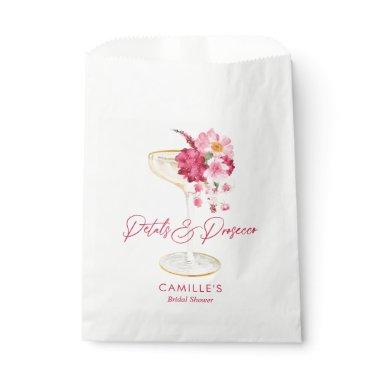 Petals and Prosecco Garden Bridal Favor Bag