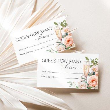 Petals And Prosecco Guess How Many Kisses Enclosure