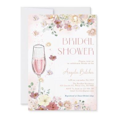 Petals and Prosecco with Wildflowers