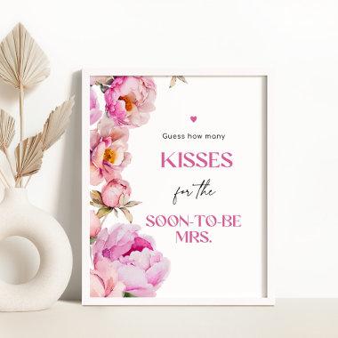 Petals bright pink bridal How many kisses Poster
