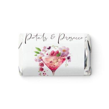 Petals & Prosecco Blush Pink Floral  Hershey's Miniatures