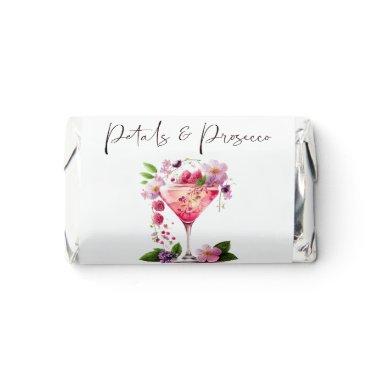 Petals & Prosecco Blush Pink Floral  Hershey's Miniatures