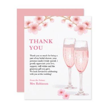 Petals & Prosecco  Thank You