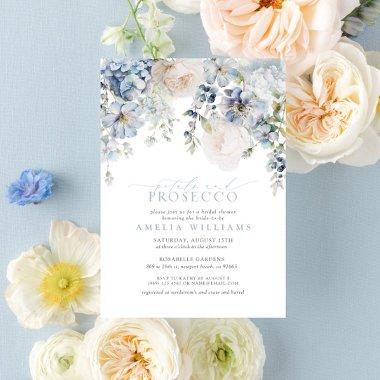 Petals & Prosecco Dusty Blue Floral
