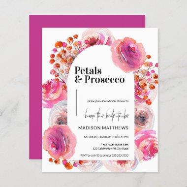 Petals & Prosecco Floral Arch Summer Bridal Shower