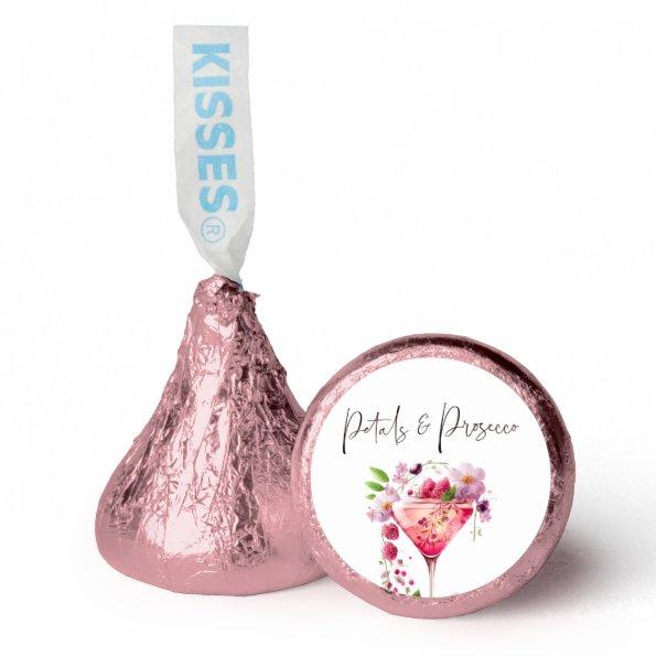 Petals Prosecco Floral Bridal Shower Wedding Hershey®'s Kisses®