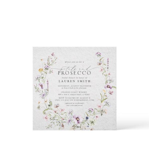Petals Prosecco Lavender Wildflower
