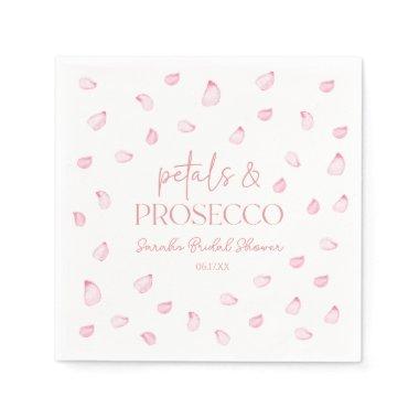 Petals & Prosecco Pink Rose Petals  Napkins