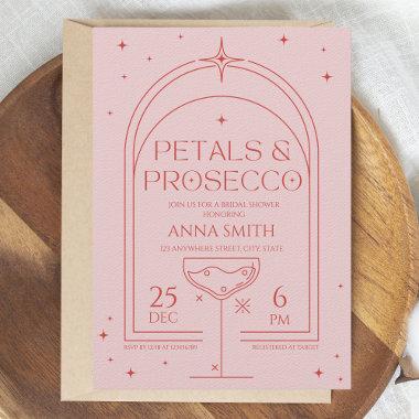 Petals & Prosecco Retro Pink Red