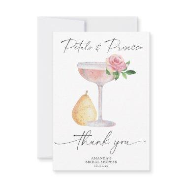 Petals & Prosecco - thank you bridal shower