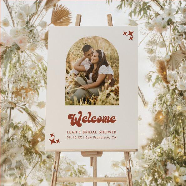 Photo Boho Terracotta  Welcome Sign