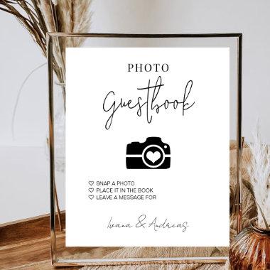 Photo Guest Book Sign Wedding Photo Guestbook