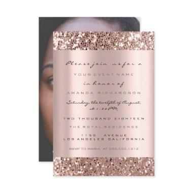Photo Rose Glitter  Graduation