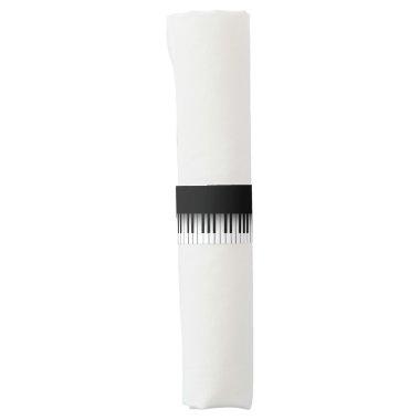 Piano Keys Musical Napkin Bands