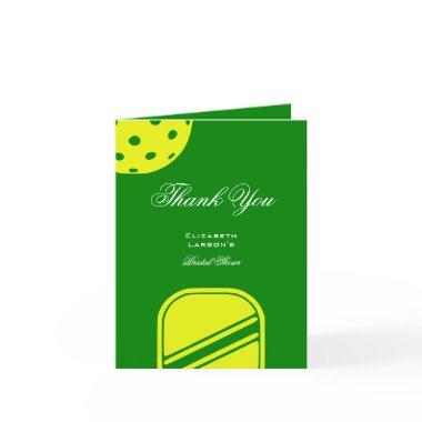 Pickleball Lovers  Neon Theme Thank You
