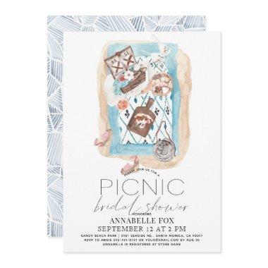 Picnic at the Beach Bridal Shower Invitations