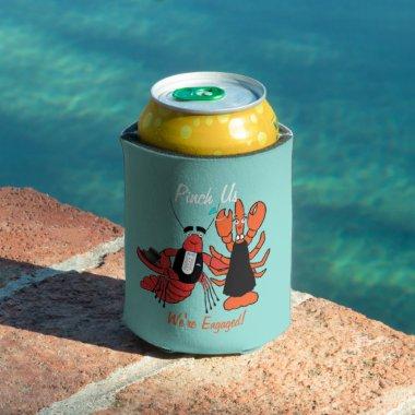 Pinch Us We're Engagement Crawfish Boil Party Can Cooler