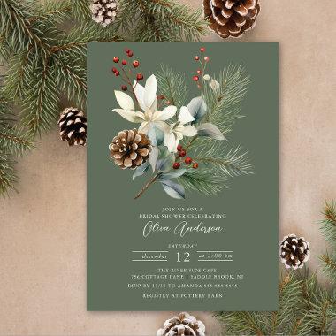 Pine Branch Winter Botanical