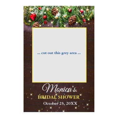Pine Cones Rustic Wood  Photo Prop Poster