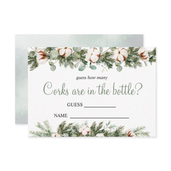 Pine Winter  How Many Corks