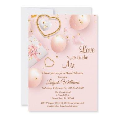 Pink and Gold Valentine Bidal Shower