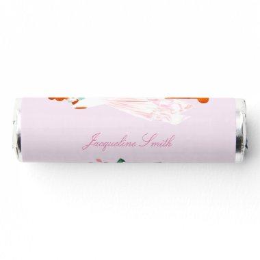 Pink and Wild Rose Breath Savers Mint Favor