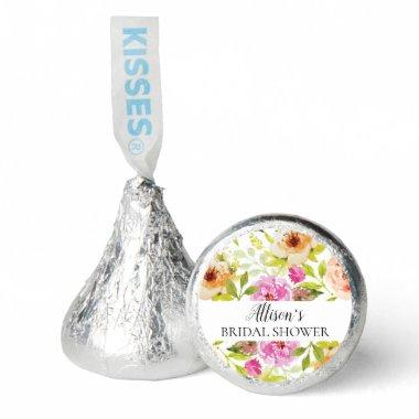 Pink Bloom Floral Bridal Shower Hershey®'s Kisses®